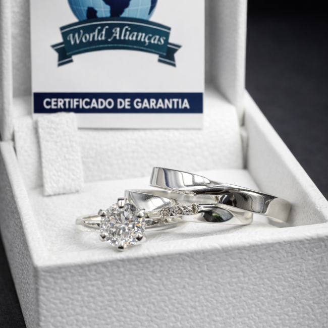 ✨ Alianças de Namoro Infinity 2mm Torcida + Anel Solitário Cálice ✨ 💞 Infinito — que seja eterno o nosso amor ♾️🫶🏼 Um conjunto delicado e cheio de significado, que representa união, promessa e eternidade. As alianças possuem 2mm, design torcido Infinity e acompanham um anel solitário Cálice, trazendo ainda mais brilho ao amor verdadeiro. 📲 Garanta o seu e eternize esse sentimento 💍
